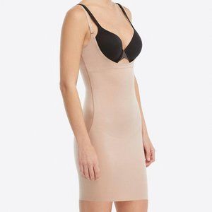 Spanx SmartGrip Slip Open Bust Full Slip Beige XLg